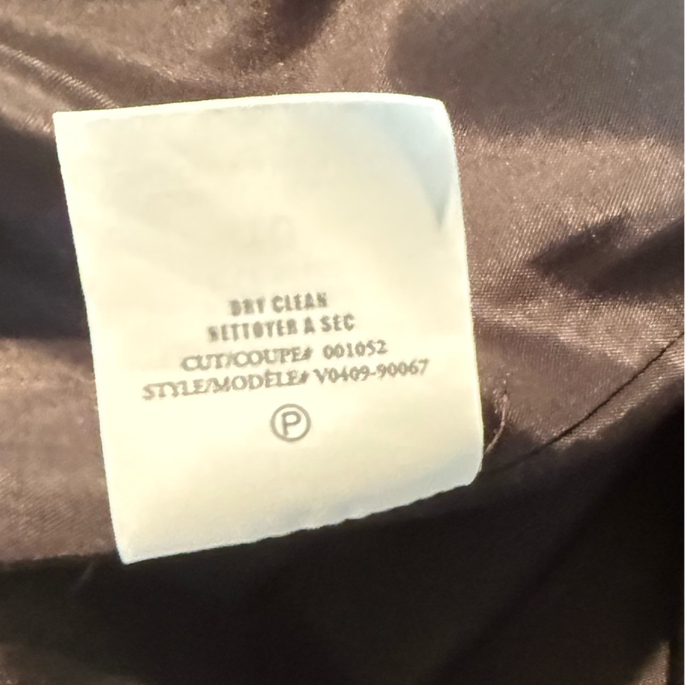 New! Vince Black Velvet Jacket Size 10 - Picture 8 of 10
